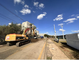 Prefeitura inicia obras para pavimentação em concreto na rua Corcovado, no bairro Vila Sônia